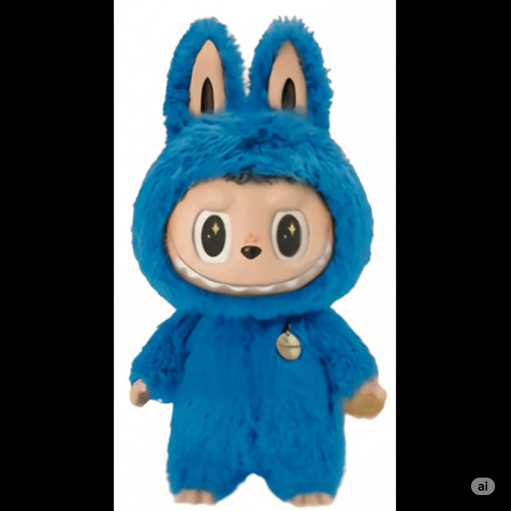 Gemini output toy in blue